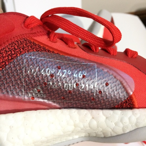 Adidas Marquee Boost Low 'Active Red' Sneakers - Picture 11 of 13